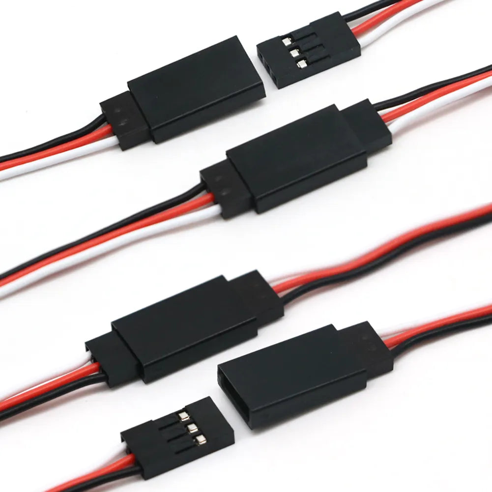 10 st/lot 10 cm 15 CM 30 CM 50 CM 100 CM RC Servo Förlängningssladd Kabel Tråd 150 mm Bly JR