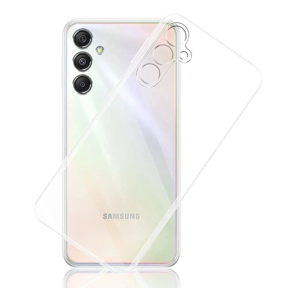 Ultra Thin Case For Samsung Galaxy S24 S23 FE Plus Ultra A55 A35 A25 A15 A54 A34 A24 A14 A05S A50 A04S Silicone Clear Soft Cover