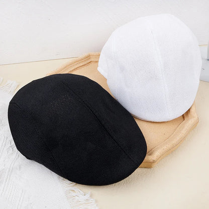 New Men Berets Spring Autumn Winter British Style Newsboy Beret Hat Retro England Hats Male Hats Peaked Painter Caps for Dad