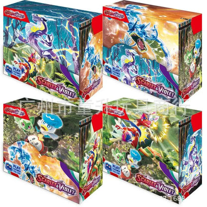 324/360 Pcs/Set Pokemon Card Astral Radiance Prismatic Evolutions PALDEAN FATES English Booster Battle Transaction Cards.