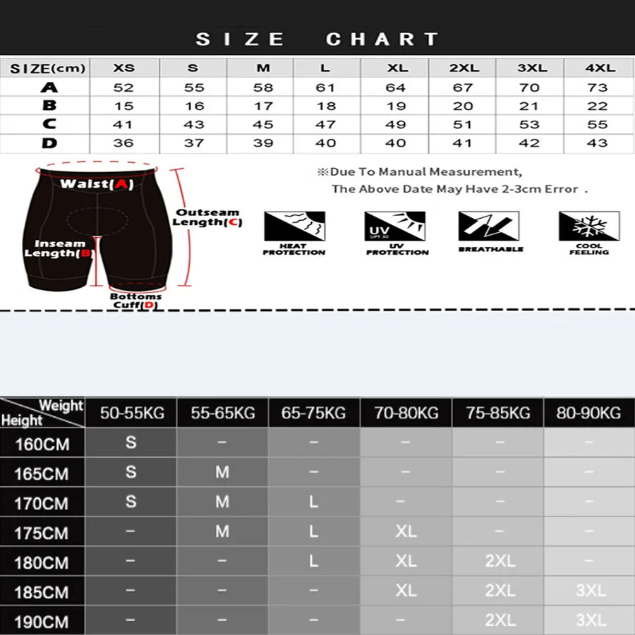 Cycling Pants Man Mtb Cyklopedia Shorts Men Professional Sports Men's Gel Lycra Bibs Summer Clothing Bib Short  Maillot Bike