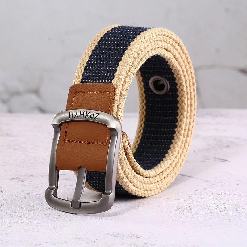 Ceinture en toile pour hommes Ceinture tactique extérieure unisexe Ceintures en toile de haute qualité pour Jeans Homme de luxe Designer Sangles décontractées Ceintures