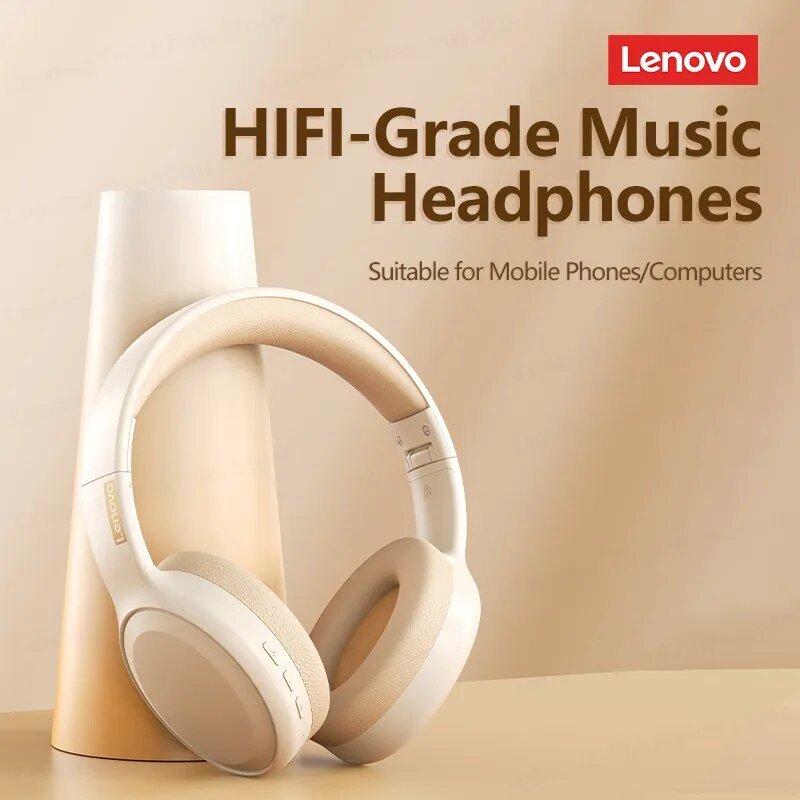 Original Lenovo th30 casque sans fil Bluetooth écouteur 5.0 casque pliable sport casque jeu Fone Bluetooth écouteurs