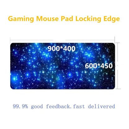 Locking Edge Musmatta Gaming Stor musmatta Musmatta Musmatta Skrivbordsplatta för dator skrivbordstangentbord