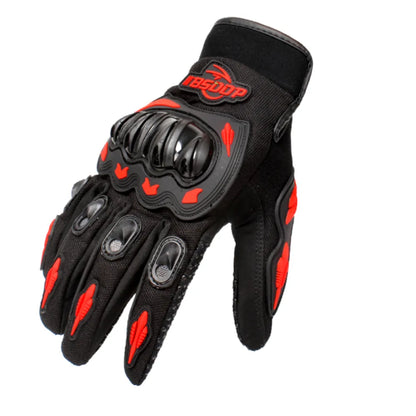 Sommar Motorcykelhandskar Andas Full Finger Guantes Luvas Outdoor Sports Protection Vattentät Racing Ridning Tillbehör