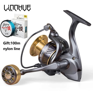 Fishing Reel 1000-7000 Metal EVA Grip Spinning Reel Carp Fishing Saltwater Freshwater Reel Fishing Accessories Pesca