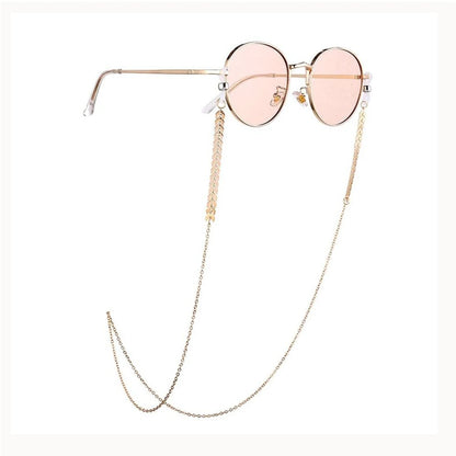 New Fashion Women Eyeglass Chain Hollow Star Pearl Beaded Sunglasses Reading Glasses Lanyard Eyewear Holder Neck Strap Rope