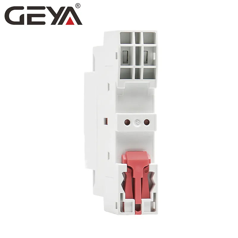 GEYA Din Rail Mounted Household Modular AC Contactor for Smart Home House Hotel AC220V 2P 16A 20A 25A 2NC 2NO 1NO1NC 50/60Hz