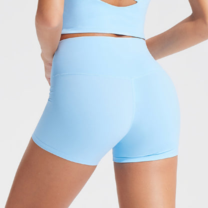 With Chest Pad V-neck Sports Workout Clothes Beauty Back Nude Feel Yoga Clothing Top Women