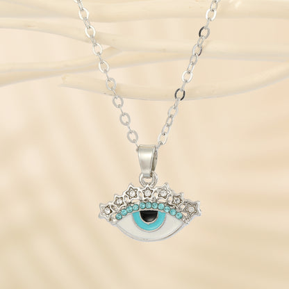 Collier Oeil de Palme Pour Femme