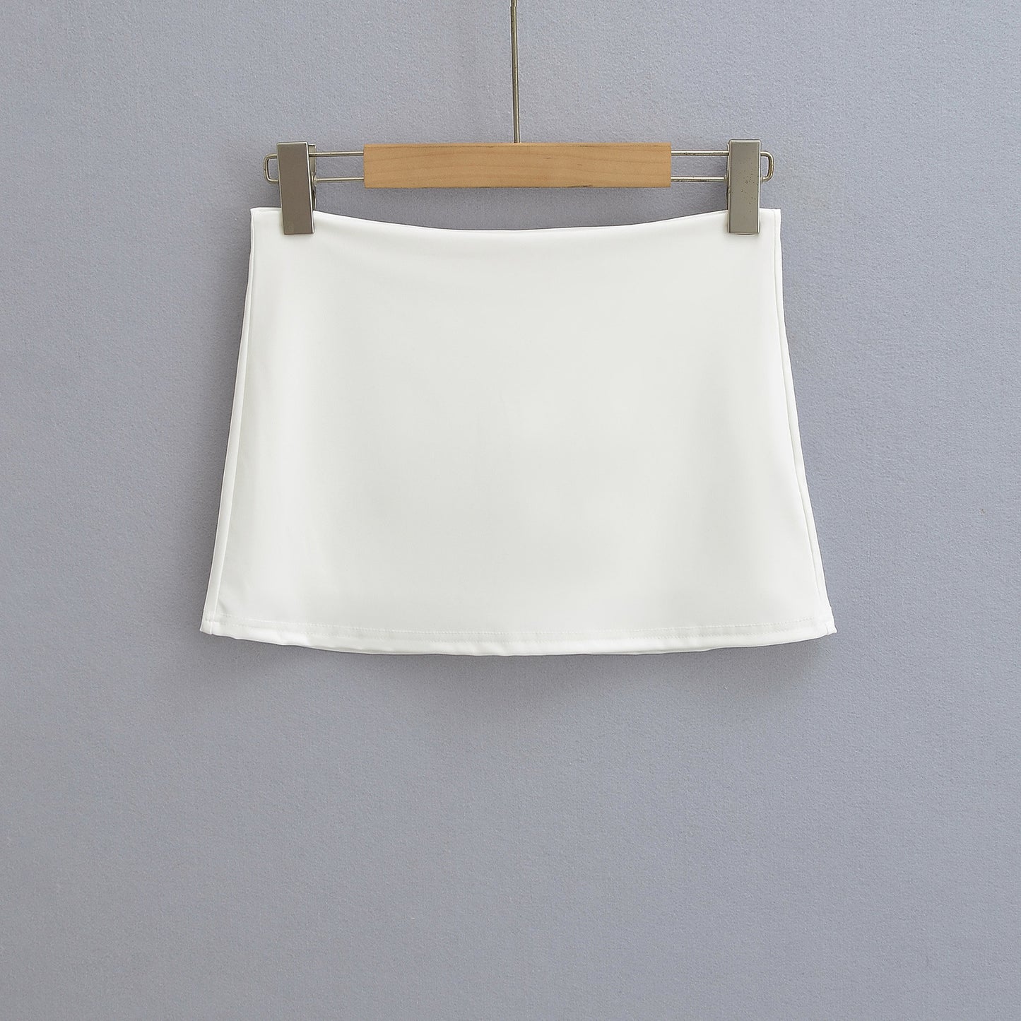 Women's Low Waist Hip Skirt - Spandex Anti-Exposure Design