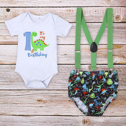 Children's Clothing Summer Collection - Baby Romper Birthday Edition