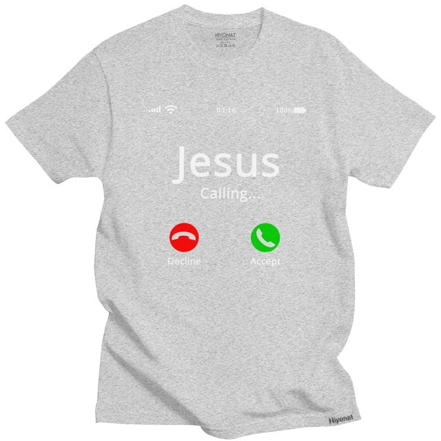 T-Shirt catholique à manches courtes et col rond pour hommes et femmes, Religion chrétienne, Bible