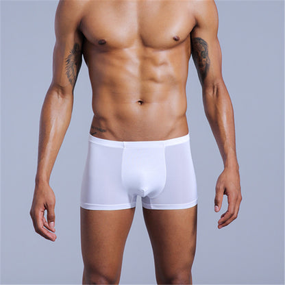 Herrunderkläder Nylon Ice Silk Comfort Boxers