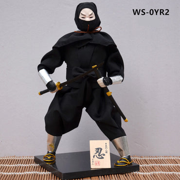 Japanese Anime Samurai With Katana Sword Room Decoration