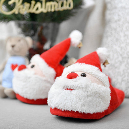 Santa Claus Home Children Cotton Shoes