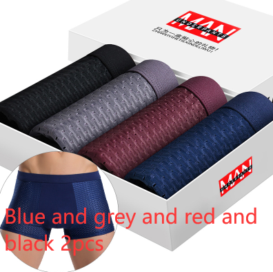 4 pièces Lot SKY HERO hommes culottes boxeurs sous-vêtements caleçons hommes