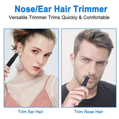 Ear and Nose Hair Tmmer for Men and Women-2020, Professional & Painless Nose Hair Clipper/Remover with Stainless Steel Blade & IPX7 Waterproof System Amazon Banned