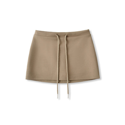 Professional Sweet Hot Girl Style Low Waist Drawstring Hip Skirt - Sexy Design (Adjustable Fit, Curve-Accentuating)