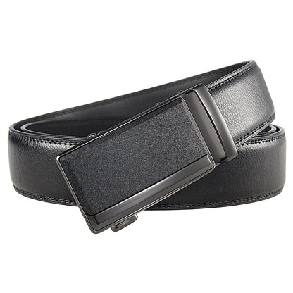 Men's Business Split Leather Belt - Professional Excellence