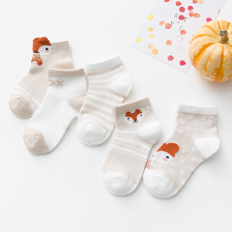 Chaussettes fines en maille pour enfants, chaussettes pour enfants