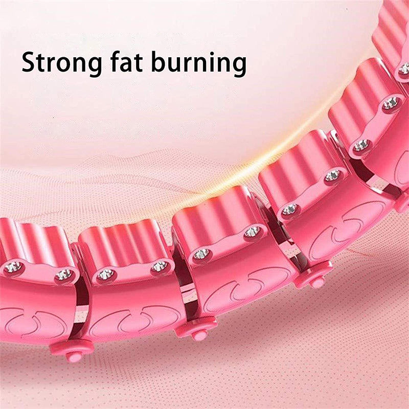 Custom Knots Weighted Hoola Fitness Hoop Smart Hula Thin Waist Weight Loss Knots Weighted Hoola Fitness Hoop Smart Hula Thin Waist Weight Loss