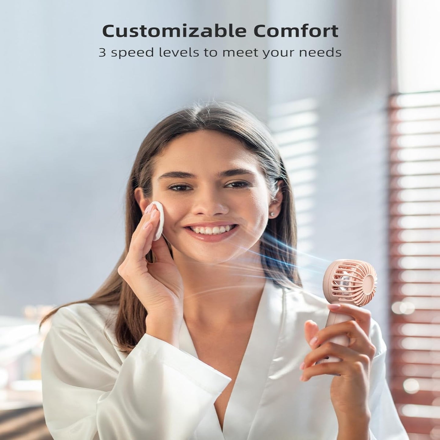 Holiday Relaxation: Portable Cooling Fan for Summer Comfort