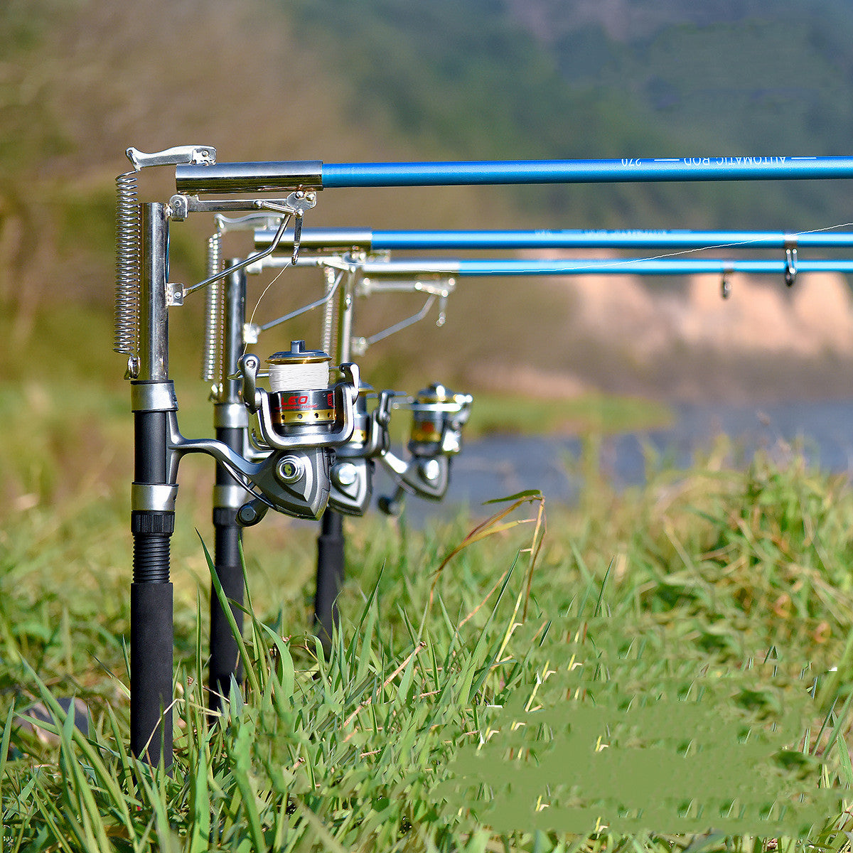 Canne à pêche auto-levante, canne à lancer, équipement de pêche