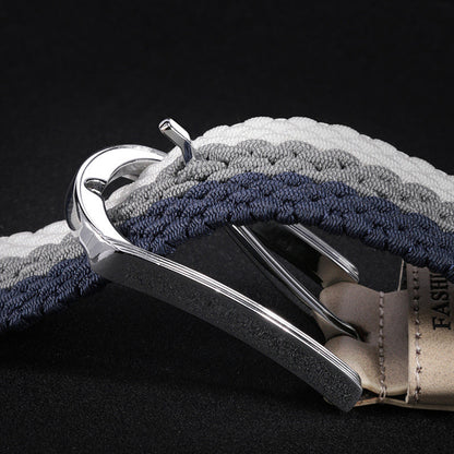 Winter Breathable Strong Stretch Canvas Woven Belt - Seasonal Comfort
