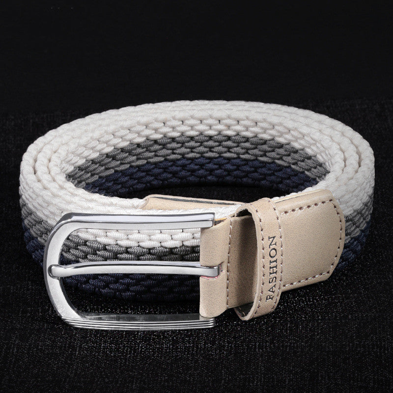 Winter Breathable Strong Stretch Canvas Woven Belt - Seasonal Comfort