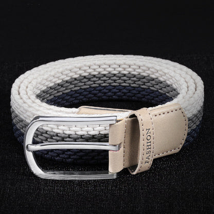 Winter Breathable Strong Stretch Canvas Woven Belt - Seasonal Comfort