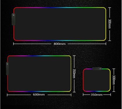 RGB-musmatta Lysande musmatta LED-musmatta