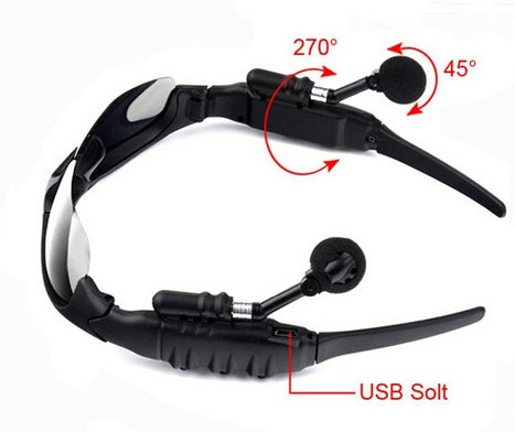 4.1 Smart Stereo Bluetooth Sunglasses Wireless Sports Bluetooth Glasses Headset Incoming