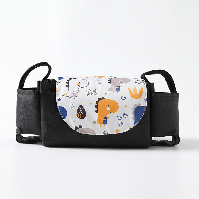 Organisateur de poussette pour bébé, porte-gobelet, sac de poussette, sac de voiture pour bébé, sac de chariot de grande capacité, accessoires de voyage pour bébé