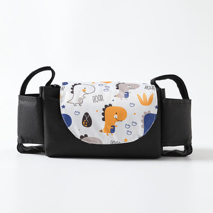 Organisateur de poussette pour bébé, porte-gobelet, sac de poussette, sac de voiture pour bébé, sac de chariot de grande capacité, accessoires de voyage pour bébé