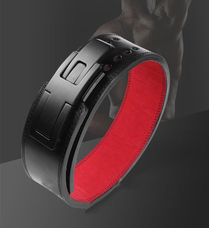 Squat Deadlift Powerlifting Waist Support Lever Fitness Belt - Athletic Confidence