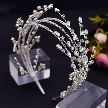 Handmade Headband Wedding Hair Accessories - Elegant Bridal Look