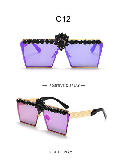 Sunglasses Ladies Fashion Glasses Square Sunglasses