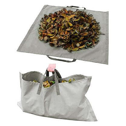 Garden Leaf Storage Outdoor Lawn Yard Waste Tarpaulin Container Recyclable Heavy Duty Garden Tote Garbage Bags