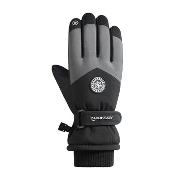 Snowflake Cartoon Print Gloves Winter Touchscreen Waterproof Windproof Warm Gloves For Cycling Fishing Skiing