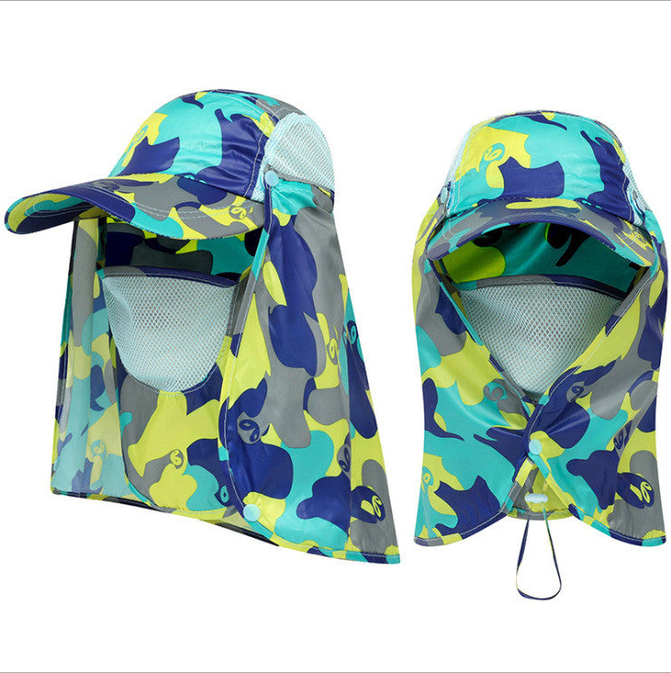 Custom-made Outdoor Hiking Sun Hats UV Protection Men's Fishing Riding Hats Sun Hats