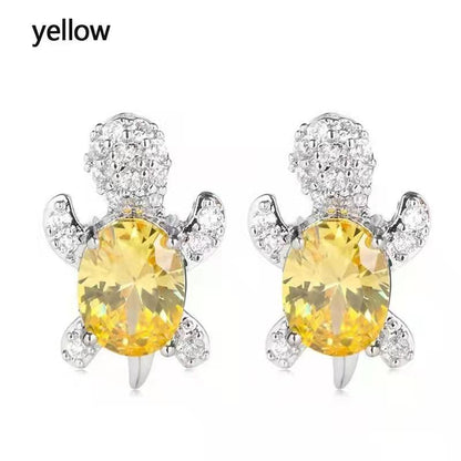 Cute Little Animal Niche Design Earrings Jewelry Stud Earrings