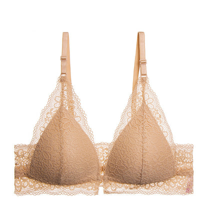 Lace Underwear Suit Women Thin Without Steel Ring