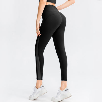 Butt Lifting Workout Leggings för kvinnor Sömlösa högmidjade yogabyxor