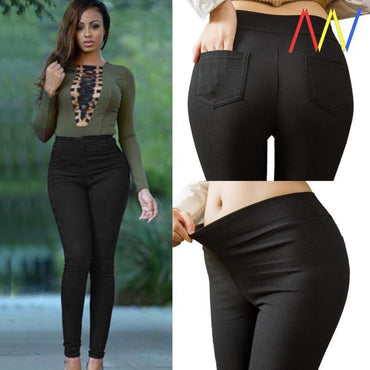 Jeggings Clothes Plussize Pants Ladies Trousers For Women - Inclusive Comfort