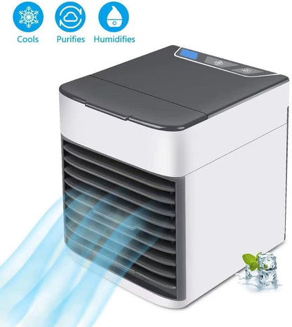 Portable Air Conditioner Fan Desktop Humidifier Electric Fan