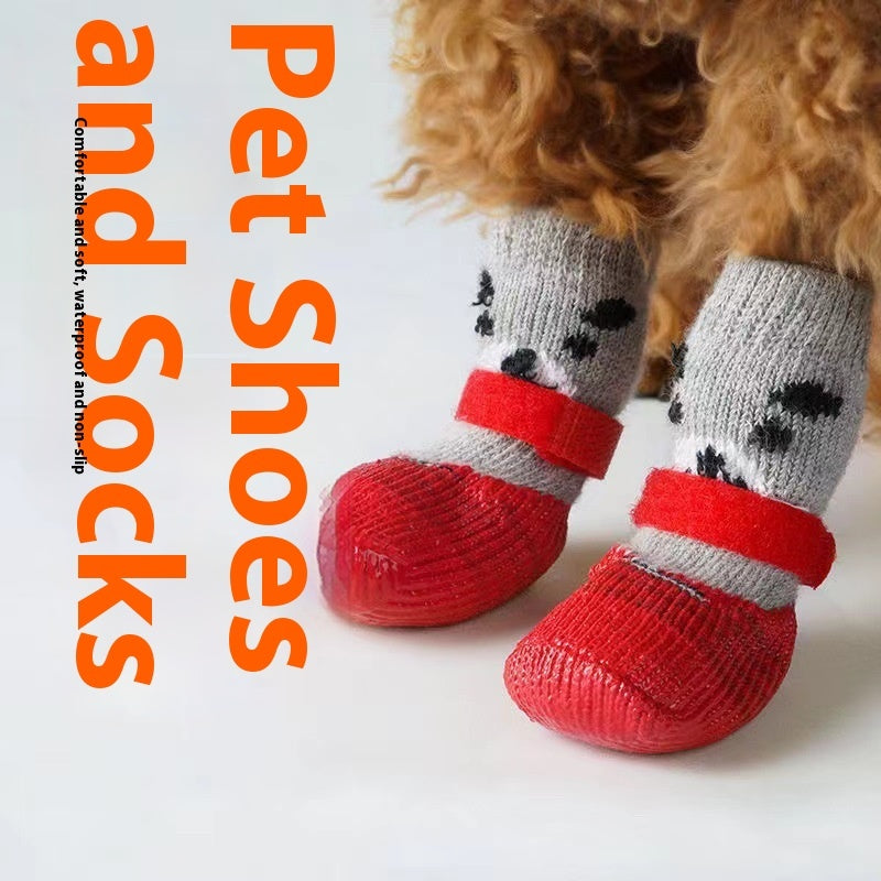 Water And Dirt Resistant Wear Resistant Dog Ankle Sock