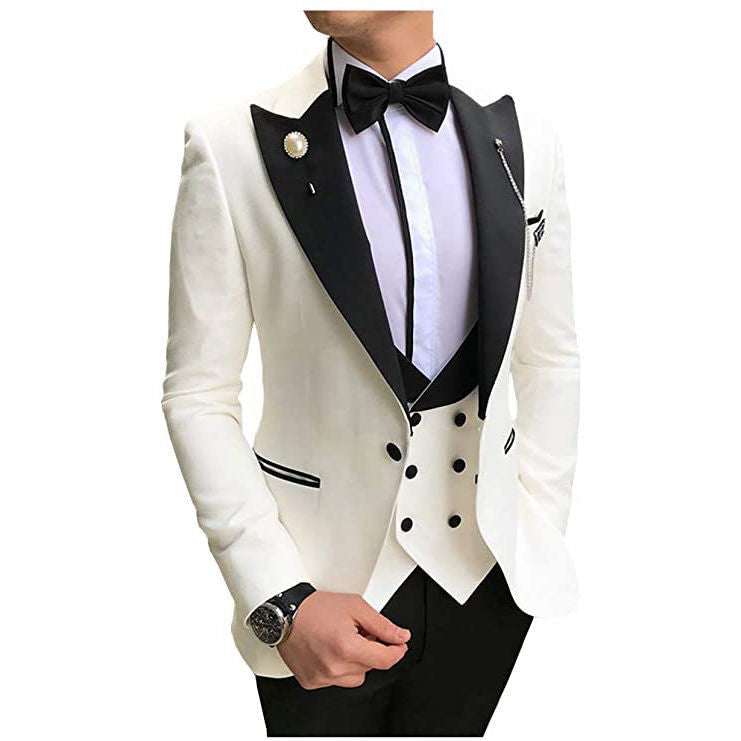 Men's Slim Three-piece Performance Set