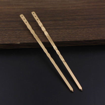 Pure Copper Hair Accessories Material