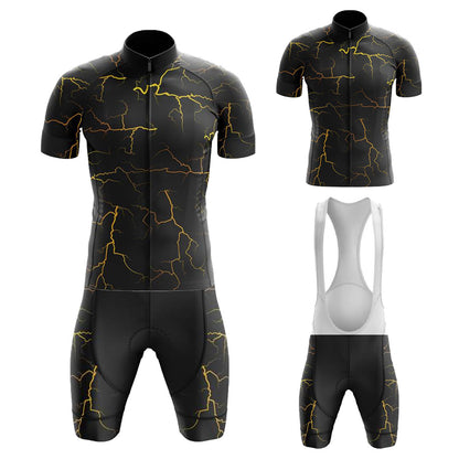 Combinaison de cyclisme d'été série Lightning pour hommes